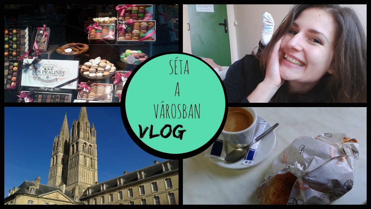 ELSŐ VLOG!!! - Séta a városban francia módra