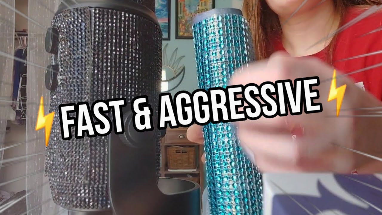 LOUD FAST AND AGGRESSIVE ASMR 👽