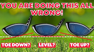 How Your Driver Should Sit On The Ground (It