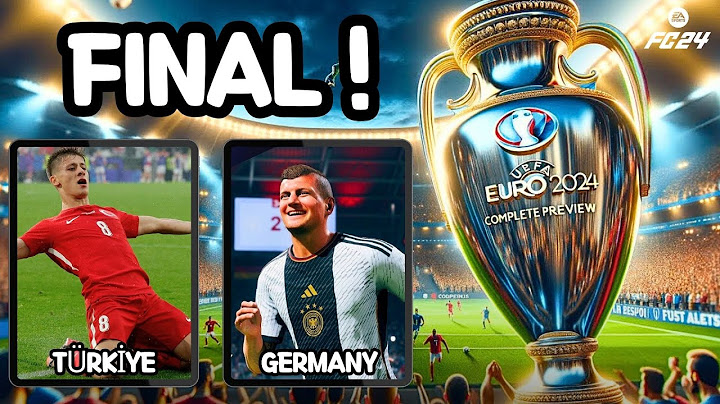 TURKİYE VS GERMANY - UEFA EURO 2024 FINAL! ARDA GULER VS KROSS! #ardagüler #euro2024fınal #türkiye