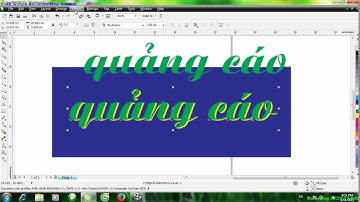 Công cụ blend trong corel