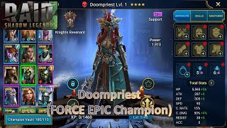 [*/\*] RAID: Shadow Legends - Unlocking Doompriest (FORCE EPIC Champion)