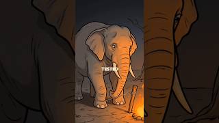 The Elephant Who Believed the Rope #shorts
