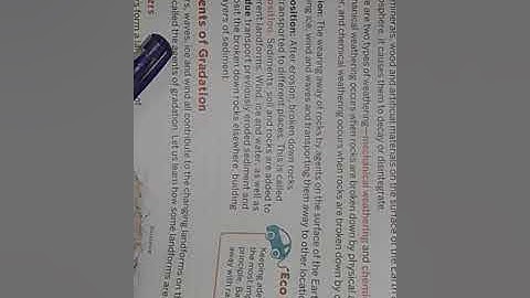 Class 7 Geography ch 4 External processes and changing Landforms part 2