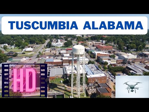 Tuscumbia Alabama : Drone Footage : Birds eye view