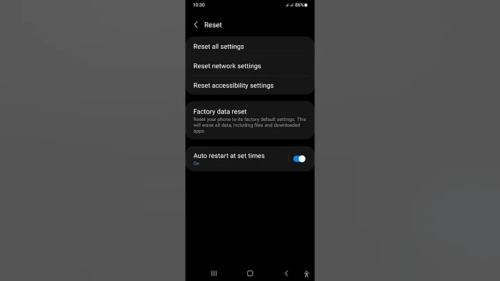 Reset accessibility settings in any android mobile phone #shorts