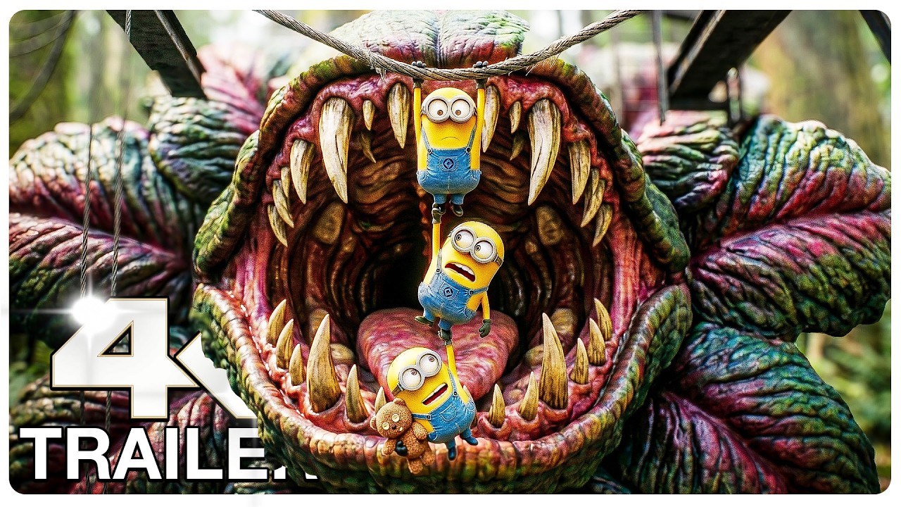 MINIONS AND MONSTERS : 6 Minute Extended Trailer (4K ULTRA HD) NEW 2026 | MINIONS 3