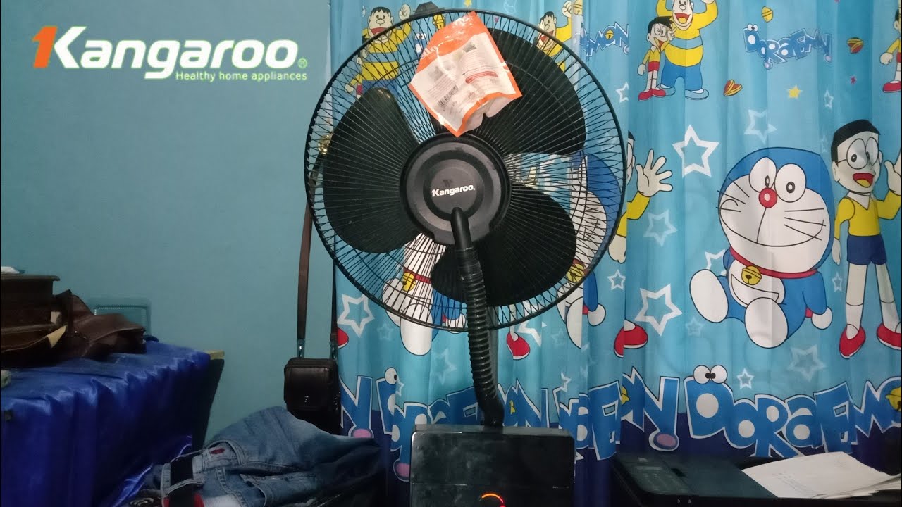 (Eid Al Fitr Special) 16" Kangaroo Remote Stand Fan (Remake)