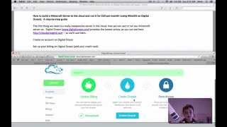 How to make a Minecraft server in the cloud (using MineOS on Digital Ocean)