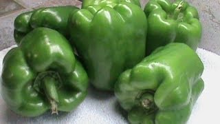 How to Freeze Green Peppers