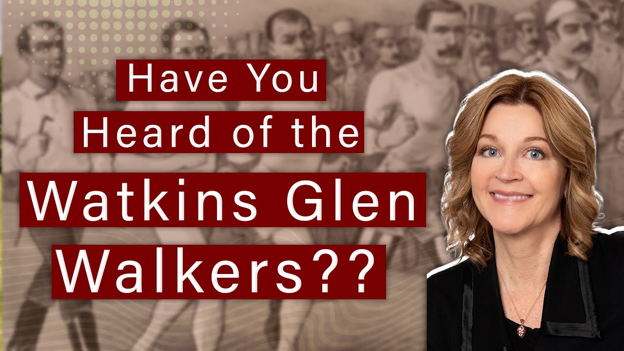 The Watkins Glen Walkers Of Seneca Lake | "Pedestrianism" Contests of the 1880s