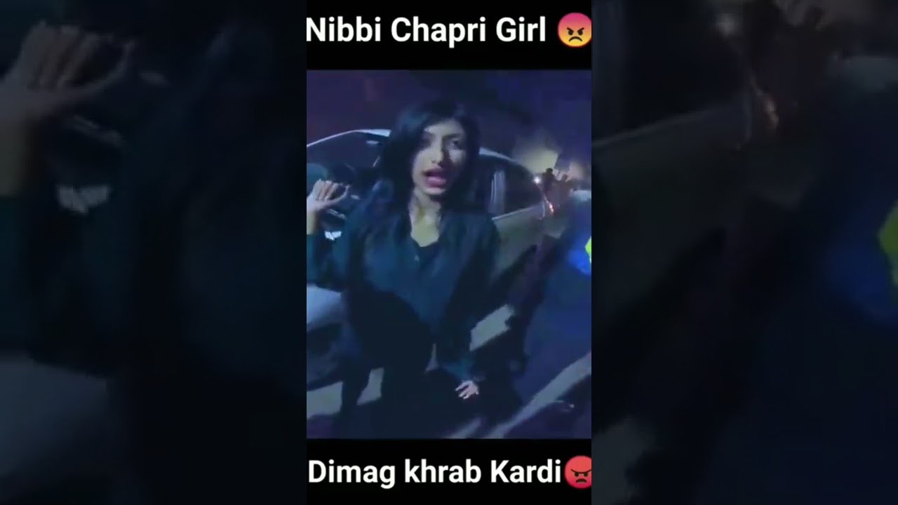 Nibbi Chapri Girl Ne | Dimag kharab kardi 😠 Pagal Ladki | Road Rage