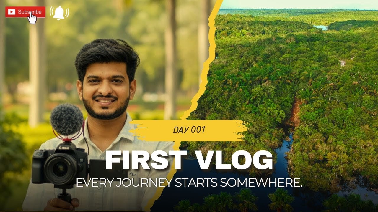 My First Vlog | A New Beginning | Day 1 - YouTube