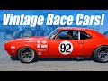 Checking Out Vintage Trans-Am Race Cars at Laguna Seca!