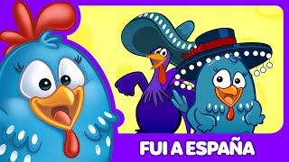 Fui A España - Gallina Pintadita 5 - Canciones Infantiles De La Gallina