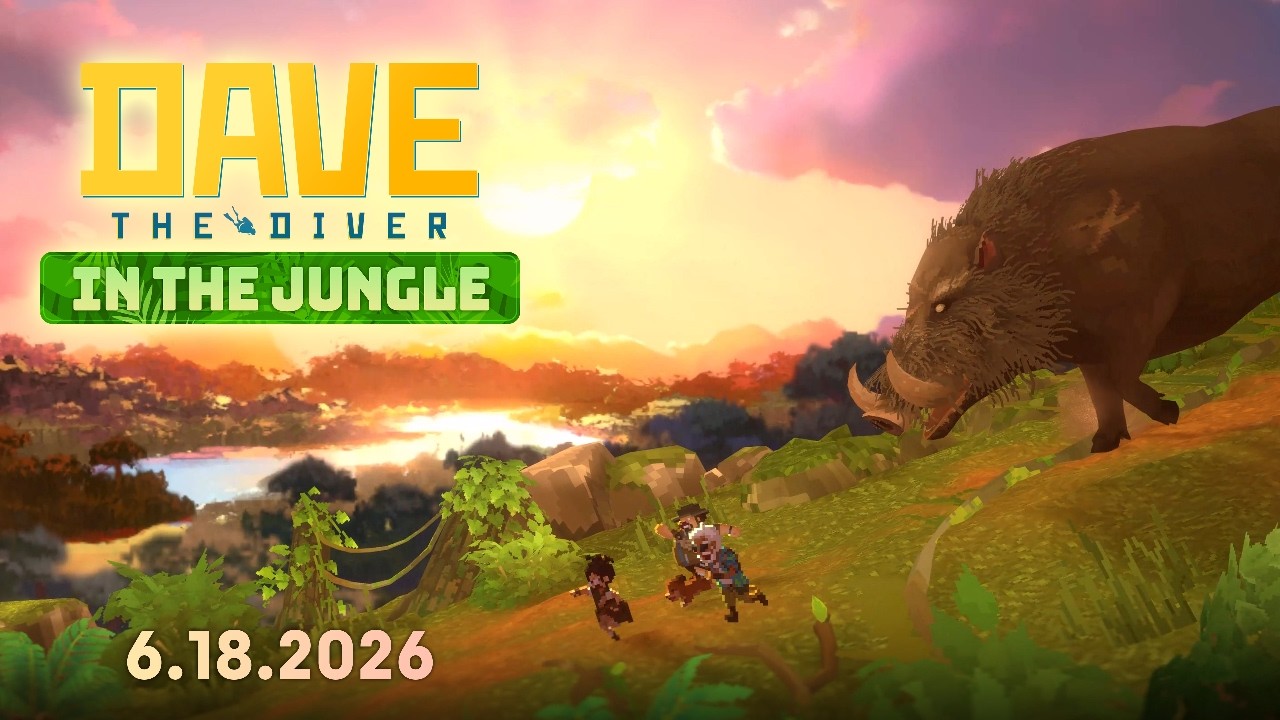 DAVE THE DIVER - In the Jungle DLC Launch Trailer