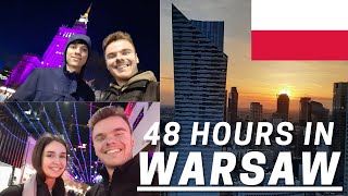 WARSAW TRAVEL VLOG: Exploring Poland's big metropolis capital!