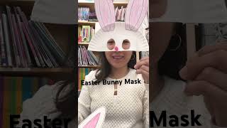 Let&#39;s make Easter Bunny Mask #spring #easter #schoolactivity #canada #kindergarten #teacher