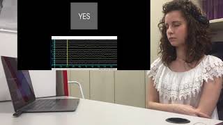 Test with an auditory P300 Brain Computer Interface