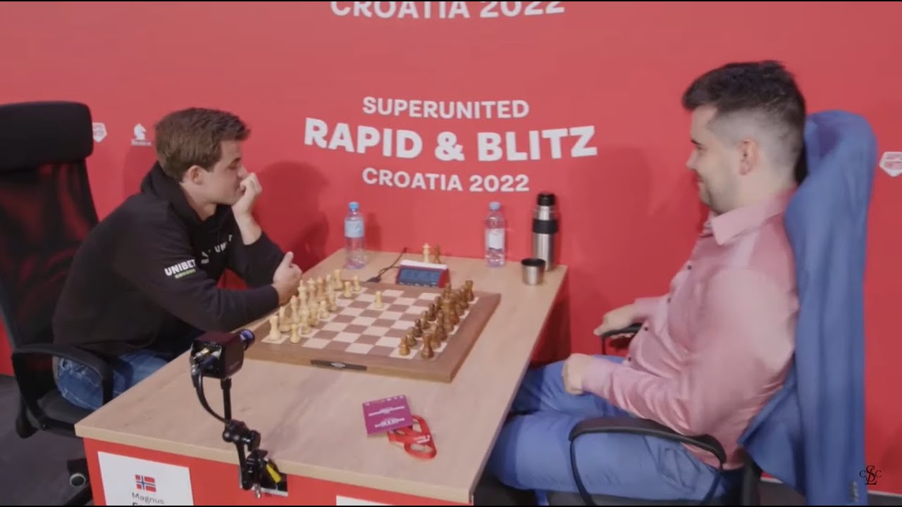 Carlsen Captures Croatia Crown, Nepomniachtchi Surges Into Second 