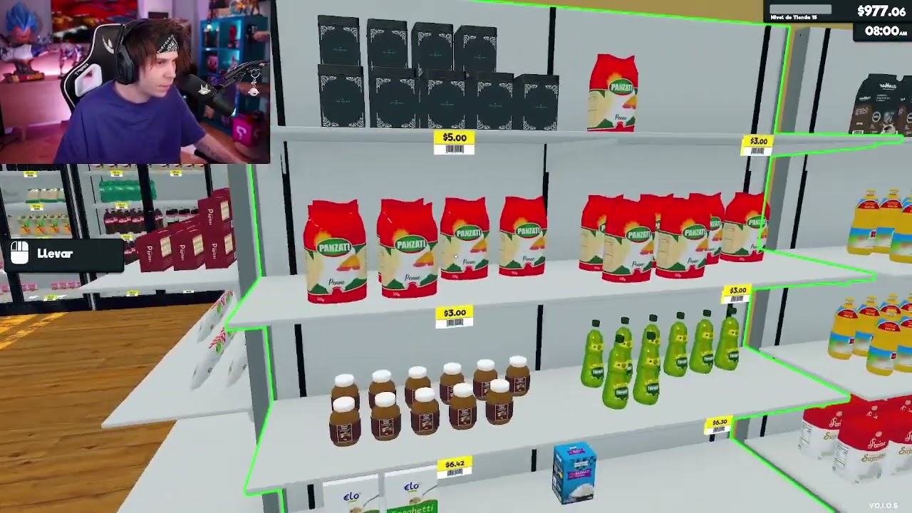 Rubius juega SUPER MARKET SIMULATOR [ PT3 ]