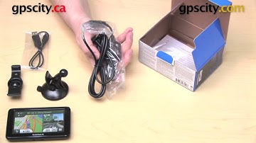 Garmin nuvi 2455LMT: In the Box with GPS City