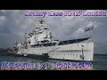 [カラー化映像]英国海軍 重巡洋艦ロンドン County class cruiser HMS London