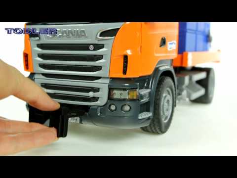 Bruder 03585 Scania R-Series Snow Plow Truck REVIEW