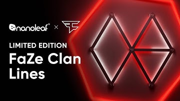 Limited Edition Nanoleaf x FaZe Clan Lines | Nanoleaf