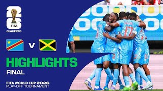 HIGHLIGHTS RDC 1-0 JAMAIQUE | QUALIFIED WORLD CUP 2026 #Tuanzebe #rdc #worldcup #jamaica #mbemba