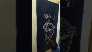 #let's learn to draw classical dancer on blackboard#art#drawing ##short#easy drawing #