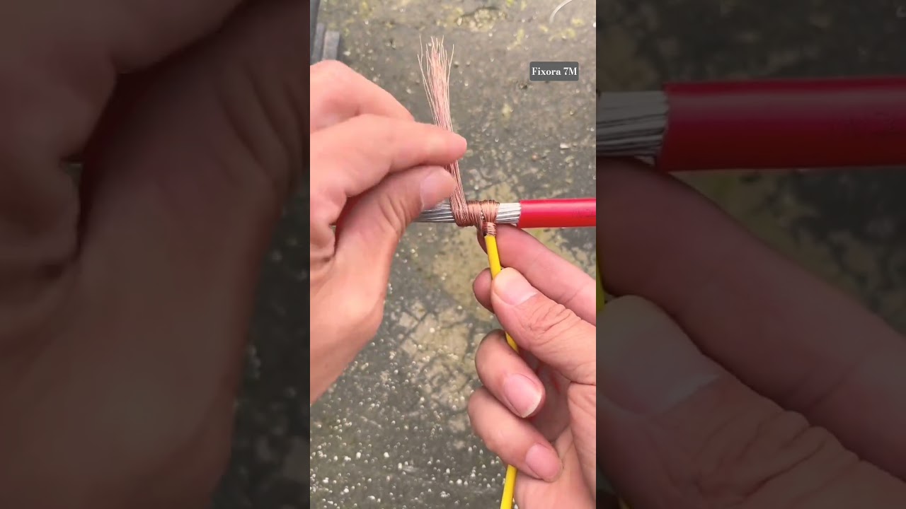 Strong Electrical Wire Joint Technique | Best Copper Wire Connection Trick 