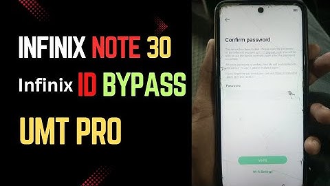 Infinix note 30 x6833b infinix cloud bypass unlock  id bypass with umt pro mtkv2 | 2025 latest way