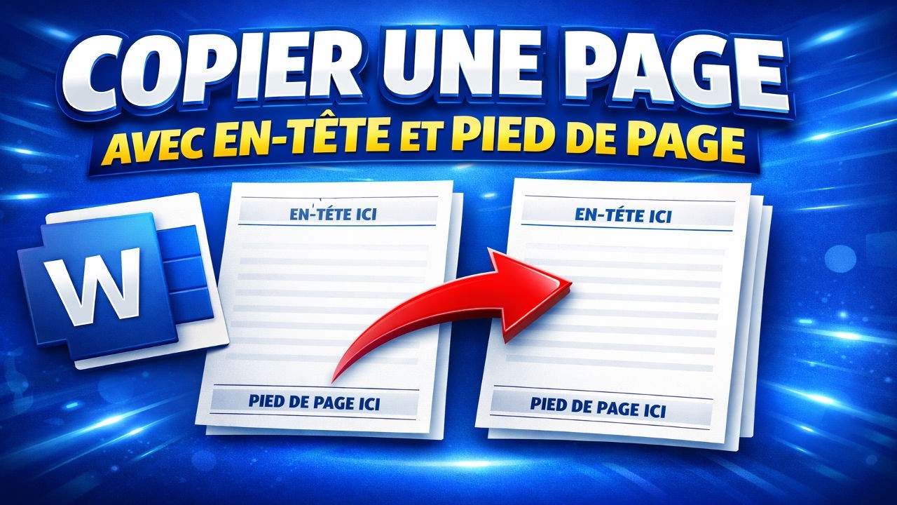 📄 Comment Copier Une Page Entière Avec En-Tête Et Pied De Page Dans ...
