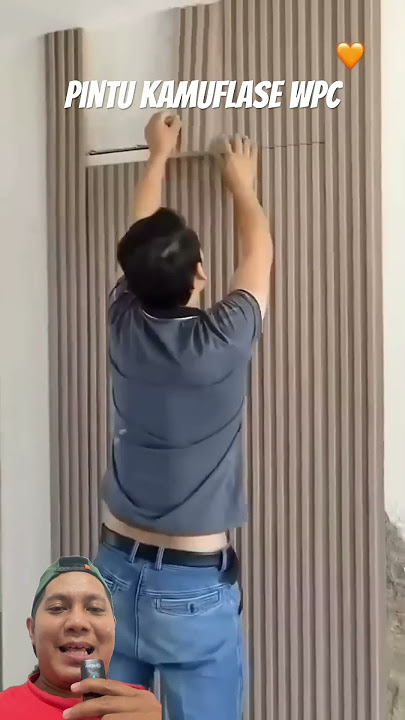 Installation of wpc camouflage doors #shorts #camouflagedoors #wpc ##diy