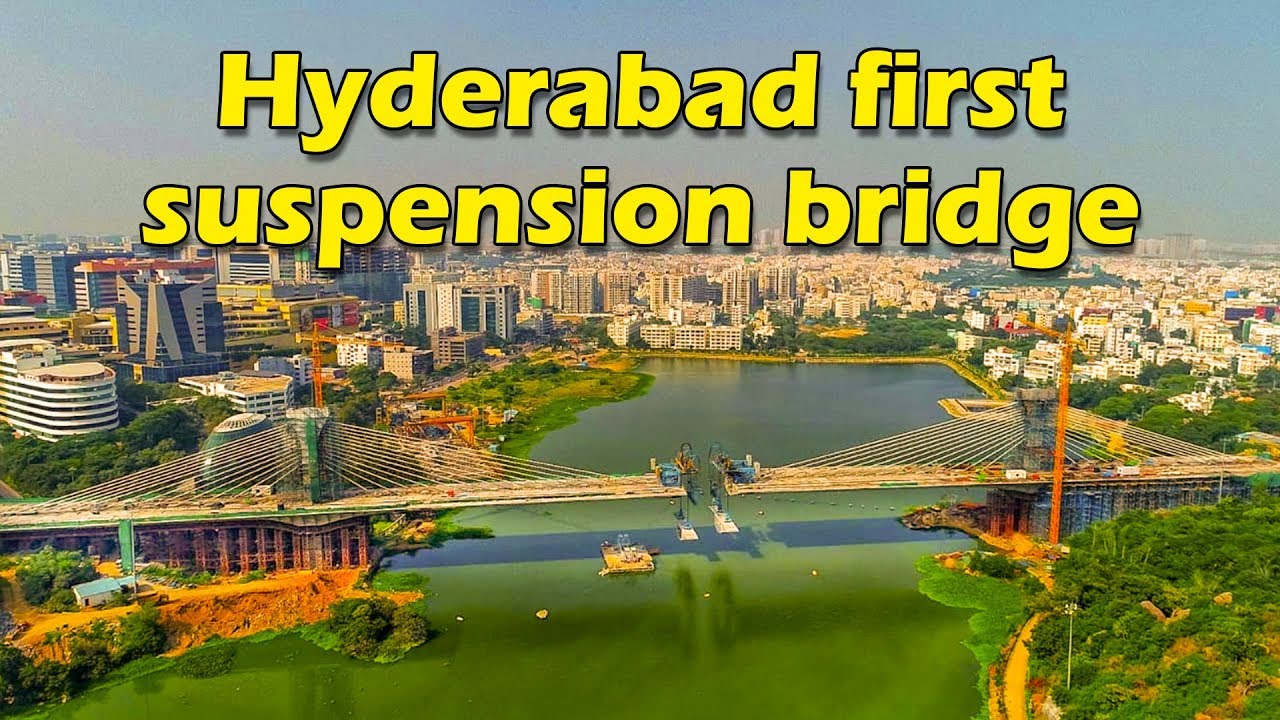 Durgam Cheruvu__Hyderabad first suspension bridge YouTube