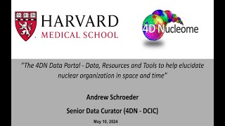 dkNET Webinar: The 4DN Data Portal  05/10/2024