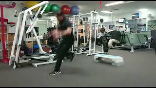 Drop to forward hop