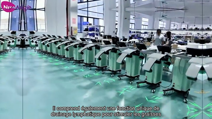 À l’intérieur de l’usine Angieflex | Dispositif de mise en forme du corps au laser vert 532nm