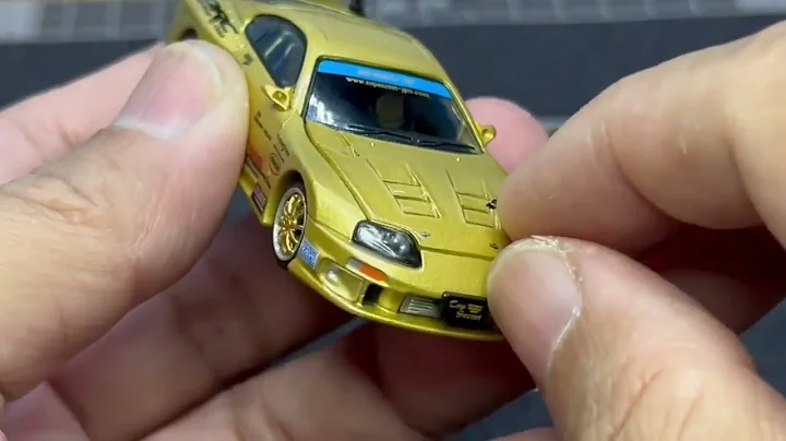 Pop Race Top Secret GT300 Supra 1:64 scale