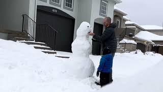 My Son’s First Real Snowman by Jordan Gibby 38 views 5 months ago 8 minutes, 40 seconds