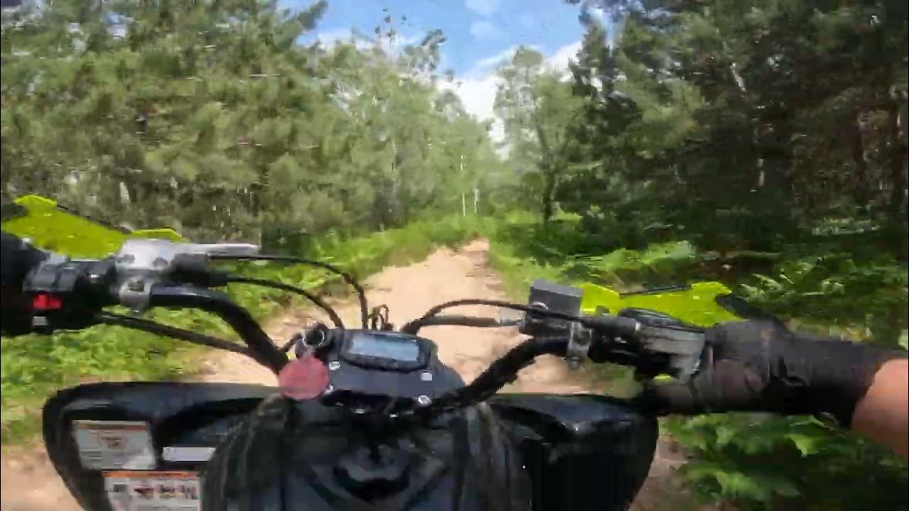 Kalkaska Leetsville 50" ATV ORV Trails June 2022 Part 7 YouTube