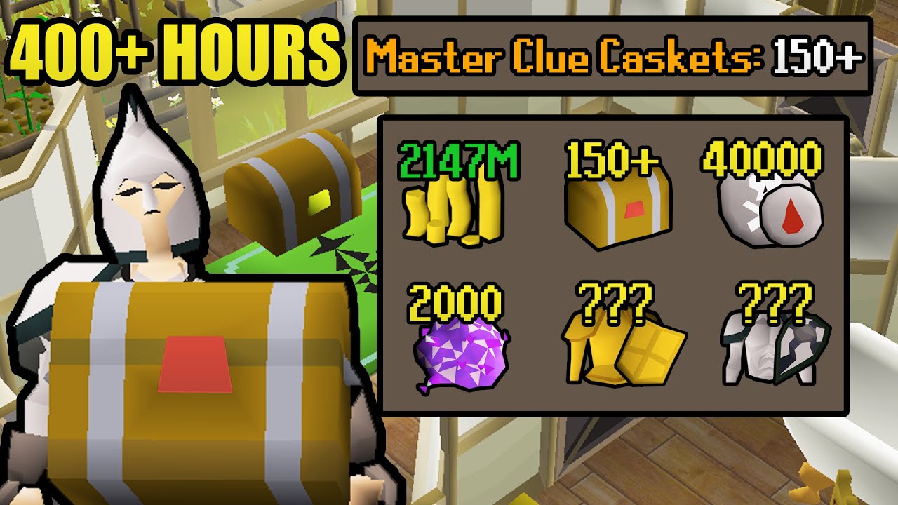 I Opened 150+ Master Clue Caskets On My UIM | UIM Collection Log Completionist (#62) [OSRS]
