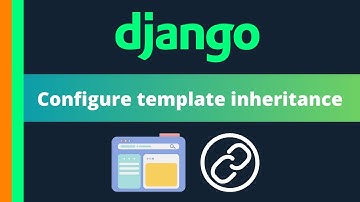 Configure template inheritance in Django