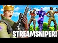 Ich STREAMSNIPE ein SKIN CONTEST weil NOSKIN gemobbt wird und das passierte ... in Fortnite Deutsch