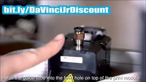 Da Vinci Jr  1 0 3D Printer In Action Demo 2016