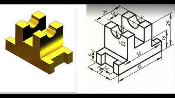 SolidWorks Exercise 26 Mirror Entities,Extruded Cut,Line