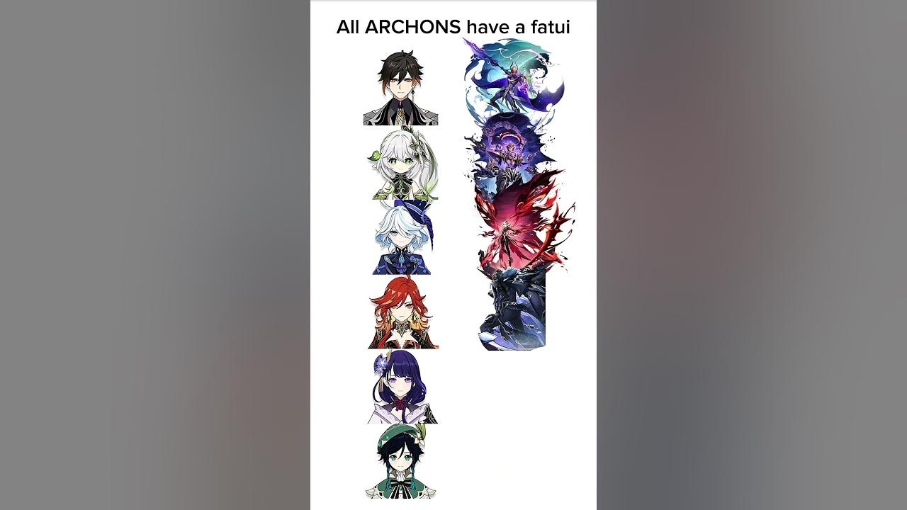 All ARCHONS have a Fatui Harbinger Except… #venti #zhongli #mavuika #furina #genshinimpact