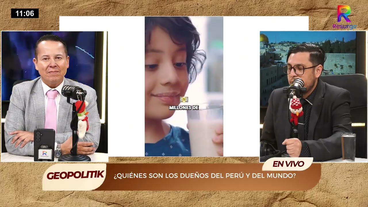 GINO ROMÁN EXPONE QUIÉNES GOBIERNAN REALMENTE EL PERÚ Y EL MUNDO