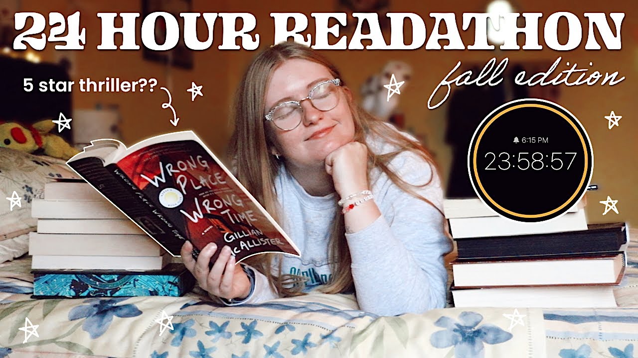 reading for 24 HOURS *STRAIGHT* (again) 😴📚 | 24 hour readathon - YouTube
